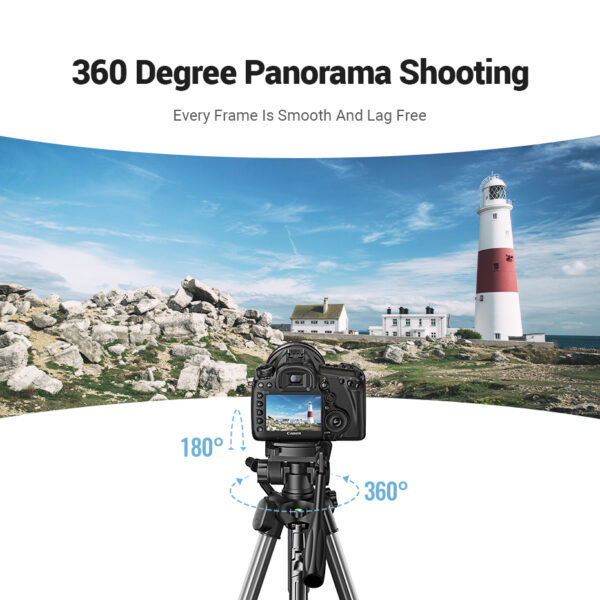 UGREEN Professional Tripod for Phone & Camera – Adjustable & Portable