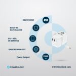Powerology GaN Universal Charger Retractable Type-C Cable - Image 10