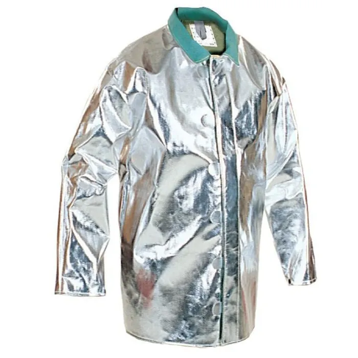 29-1-2.webp STEEL GRIP Aluminized Jacket, PFR Rayon, Large - ARL 1136-35-L - Image 1