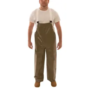 TINGLEY Chemical Bib Overall, Neoprene on Nylon, Plain Front - O12008