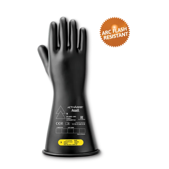 29-2-1.webp Ansell ActivArmr Electrical Insulating Gloves Class 2 - RIG214B - Image 1