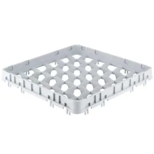 CAMBRO, 36-COMPARTMENT HALF DROP EXTENDER- SOFT GREY