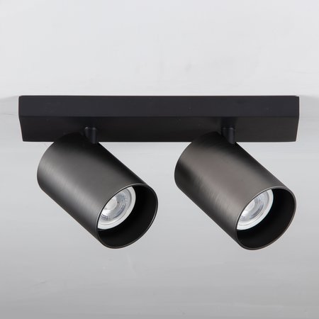 3-1.jpg YL-Nebula-Surface Mounted Spotlight-Multicolor GU10 lamp included-Double Heads-Black, White - Image 1