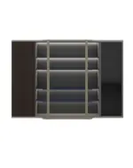 Gramy Executive Wall Storage Cabinet W2800 x D424 x H1950mm