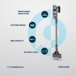 Powerology Cordless Stick Vacuum - Black - Image 3
