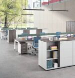 Universal 3-Level Cabinet (White Body) Filing Cabinet - Image 2