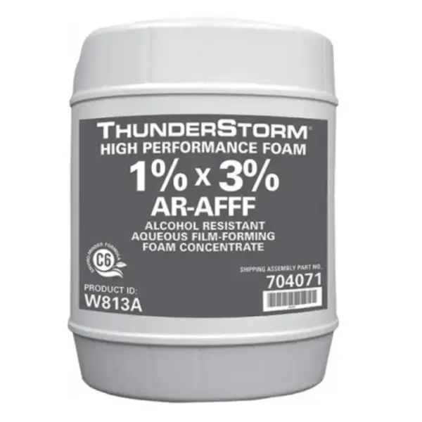 WILLIAMS CLASS B POLAR SOLVENTS THUNDERSTORM W813A 1%x3% AR-AFFF Concentrate Foam Tote - 704075