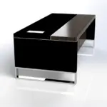 Linea Uno Straight Desk W1800 x D1000 x H750mm Executive Desks - Image 3