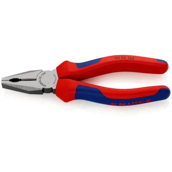 Knipex - 03 02 Series | Combination Pliers | Multi-Component Handle | Black Atramentized