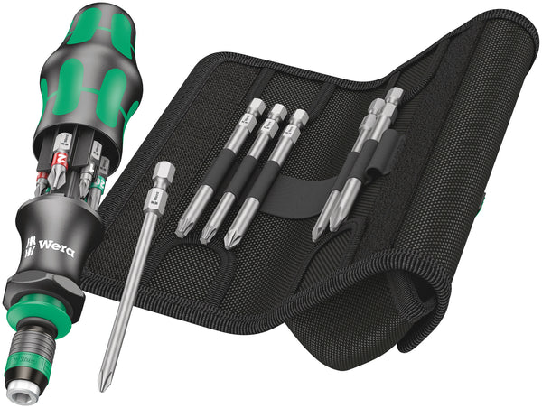 3-6.jpg Wera - Kraftform Kompakt Tool Finder Screwdriver Bit Set + Tool Pouch - Image 1