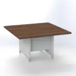 Linea Due Square Meeting Table Meeting & Conference W1200 x D1200 x H750mm - Image 3