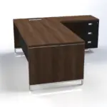 Linea Due with Hanging Pedestal W1800 x D1800 x H750mm Executive Desks