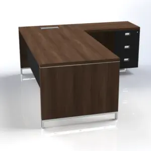 Linea Due with Hanging Pedestal W1800 x D1800 x H750mm Executive Desks