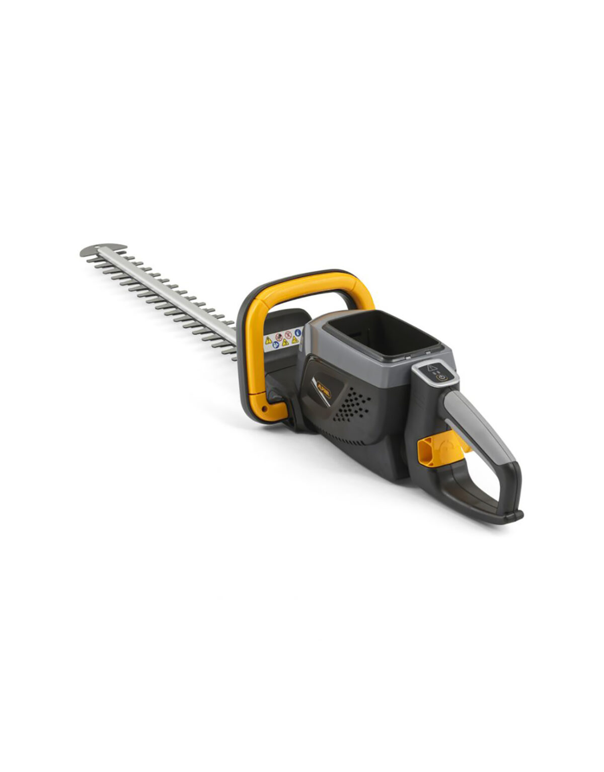 31-1-2.jpg Alpina Italy 48V 58 cm Battery Operated Hedge Trimmer for Garden & Hedges Lightweight Trimmer With Dual-Action Blade, Black/Grey, AHT 48 Li - Image 1