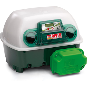 River Digital Incubator ET-12, Ovomatic Egg Turning Unit,12 Eggs, Quail, Cockatiel, Ara, Lovebird, Rose-ringed parakeet(Made in Italy)