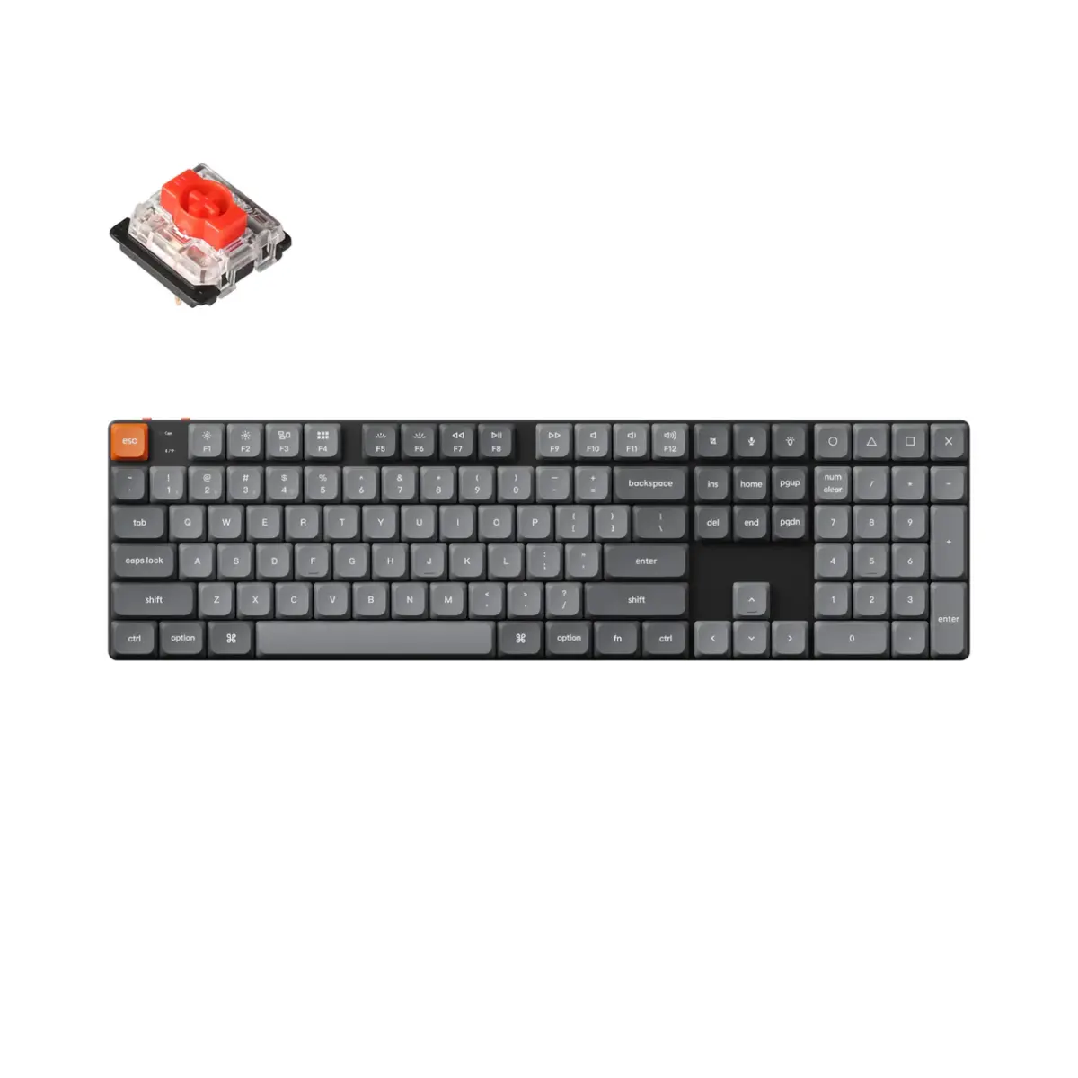 Keychron K5 Max QMK/VIA Wireless Custom Mechanical Keyboard - Image 1