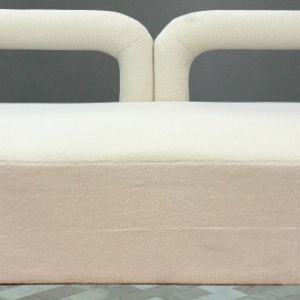 THREE SEATER TEDDY FABRIC SOFA