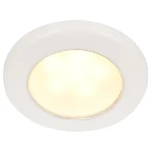Warm White Plastic Rim EuroLED 75 LED Light