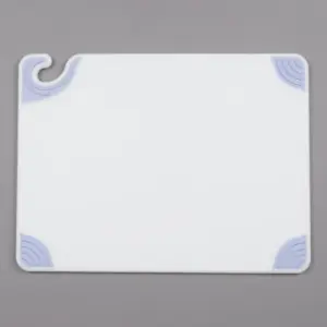 SAN JAMAR SAF-T-GRIP CUTTING BOARD WHITE - 38*50*11 CM