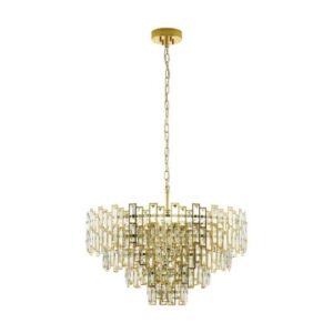 CHANDELIER EGLO HL10 E14 780 MS KRISTALL CALMEILLES CRYSTAL DESIGN