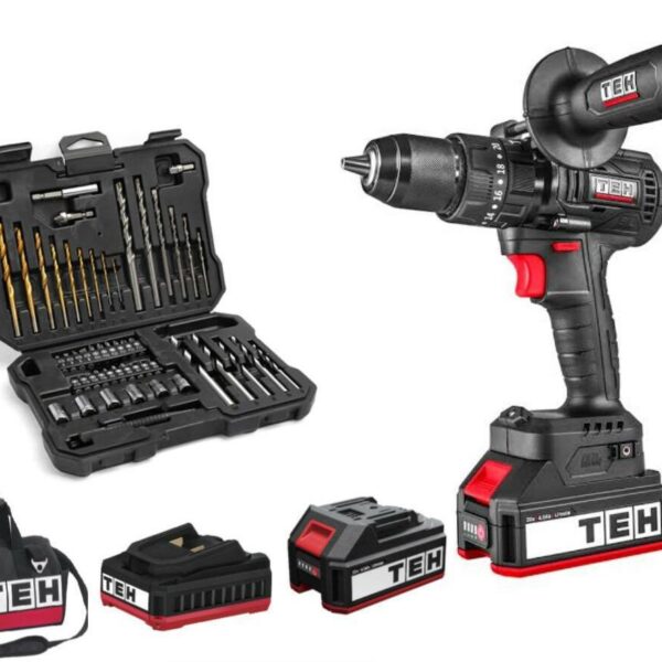 TEH 20V Hammer Drill Kit: Powerful Performance