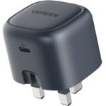 UGREEN USB-C PD GaN 30W Wall Charger (Black, Folding Foot)