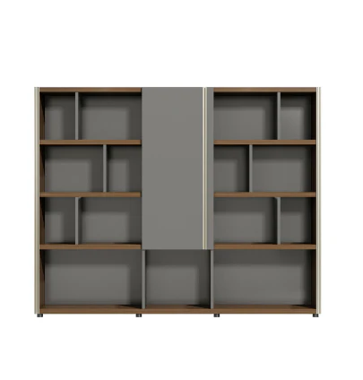 4-107.webp Gerry Executive Wall Storage W2400 x D415 x H1935mm Cabinet - Image 1