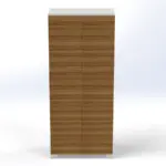 Linea Uno Tall Cabinet W900 x D470 x H2137mm - Image 3