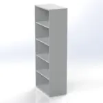 Flow Cabinet H203 W800 x D450 x H2037mm Filing Cabinet - Image 4