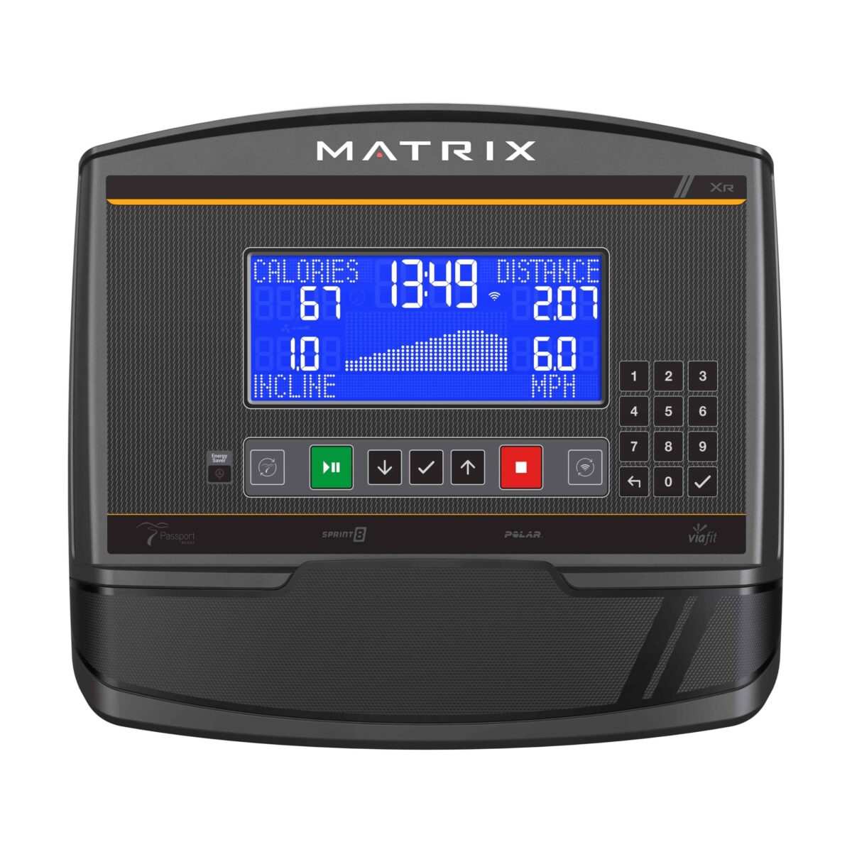 Matrix U50 With XR Console Upright Bike - Image 2