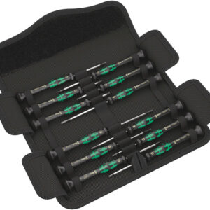 Wera Kraftform Micro Screwdriver Set 12pc + Tool Pouch