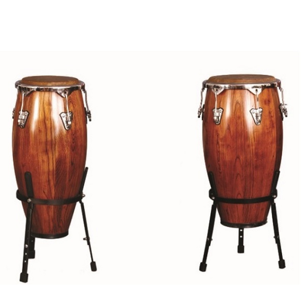 4-6.jpg ARTLAND Wooden Pair 11&12inch Conga WITH STAND - ADC1209NS - Image 1