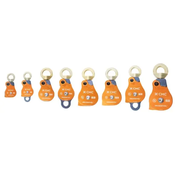 CMC Rescue PROSWIVEL™ Pulleys 2.0" PMP Double Swivel Pulley - 300438