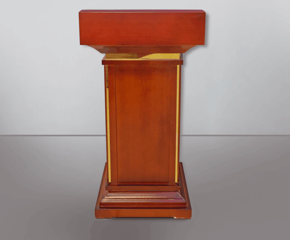 WOODEN PODIUM - Image 1