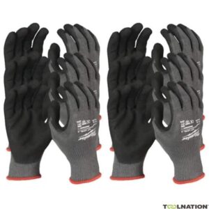 12 Pack Cut Level 5 Dipped Gloves