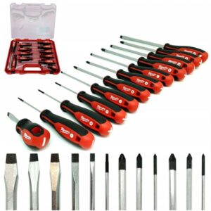 Milwaukee 12pc Tri-Lobe Screwdriver Set: For Electronics & Specialized Fasteners