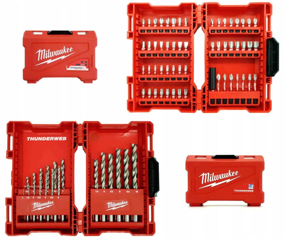 Milwaukee 75 pcs Screw Bits + Drill Bits Set - Image 1