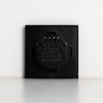 GoSmart Switch Light 4 Gang Small WiFi - Black - Image 2