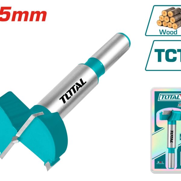 TOTAL Forstner drill bits 25MM