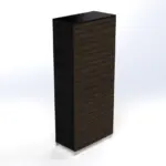 Linea Uno Tall Cabinet W900 x D470 x H2137mm - Image 4