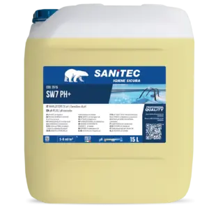 Senitec Swimming Pool Ph Plus/Ph Corrector Maintaining a correct ideal pH value of 7.2-7.4 with SW7-pH+