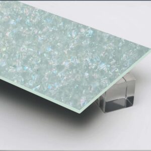 Marble Pattern Acrylic Sheet 3 mm (White Rainbow) - (1550 x 620 MM)