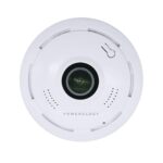 Powerology Wifi Panoramic Camera Ultra Wide Angle Fisheye Lens - White - Image 2