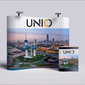 POP UP Stand Curve Hard Case 3 x 3
