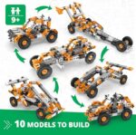 Engino Discovering Stem How Cars Work Technology of Machines Building Block 140-Pieces Set - Image 3