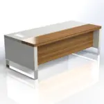 Linea Uno Straight Desk W2200 x D1000 x H750mm Executive Desks - Image 5