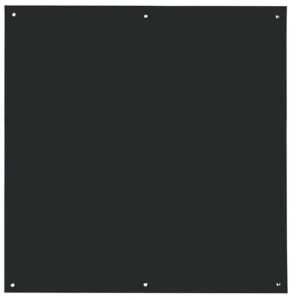 Salisbury Class 2 Type II Lineman's Insulating Blanket 36x36 Black – 28 Eyelets, ASTM D1048 - 1500-ES