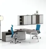 Noqi "U" Executive Desk with Credenza W1800 x D1300 x H750mm Executive Desks Workstations - Image 4