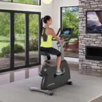 Life Fitness C1 Upright Lifecycle Bike - Track Console - Image 3
