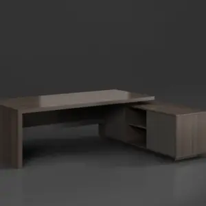 Feigelali Executive Desk with Credenza Return W1800 x D1600 x H750mm Executive Desks